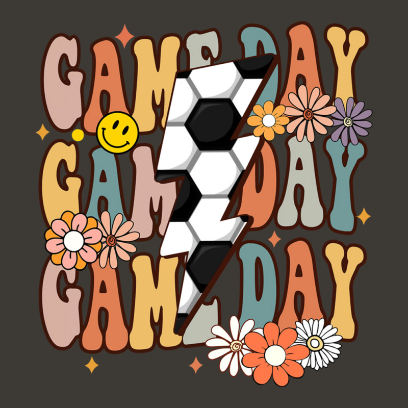 Game Day Soccer Season Groovy Soccer Lightning Bolt Long Sleeve T Shir Bucket Hat by cm-arts | Artistshot