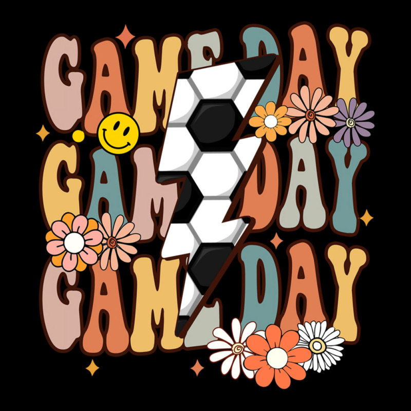 Game Day Soccer Season Groovy Soccer Lightning Bolt Long Sleeve T Shir Legging by cm-arts | Artistshot