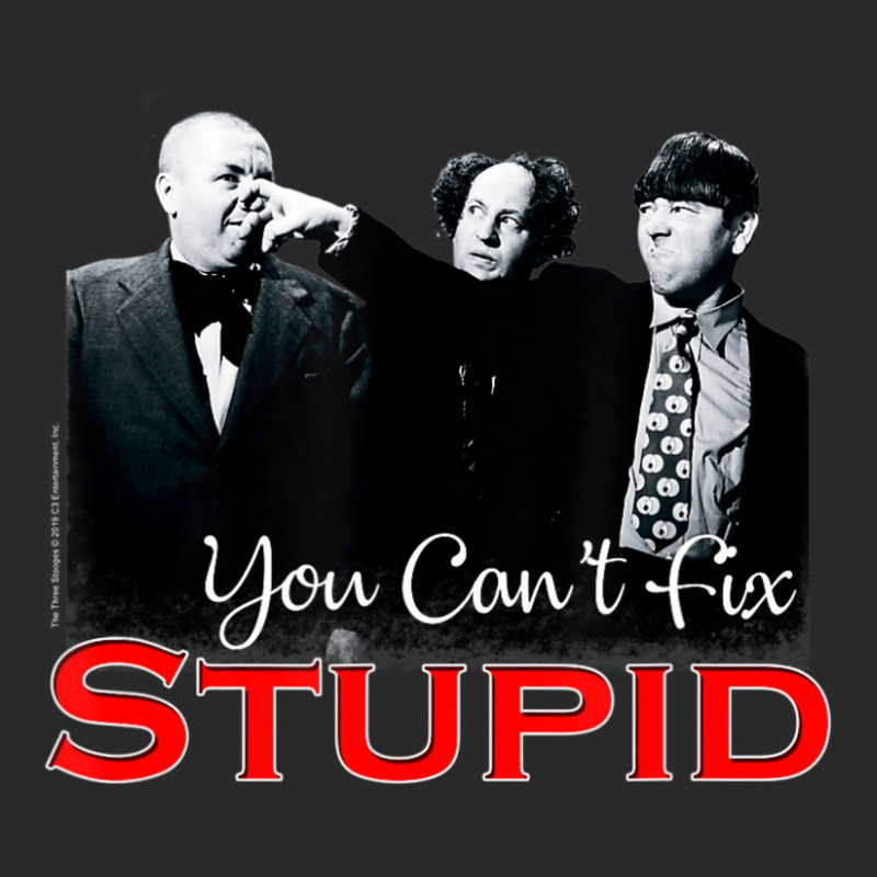 Tts- The Three Stooges You Can't Fix Stupid Printed hat by Kanmosrin52 | Artistshot