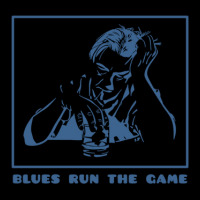 Blues Run The Game Adjustable Cap | Artistshot