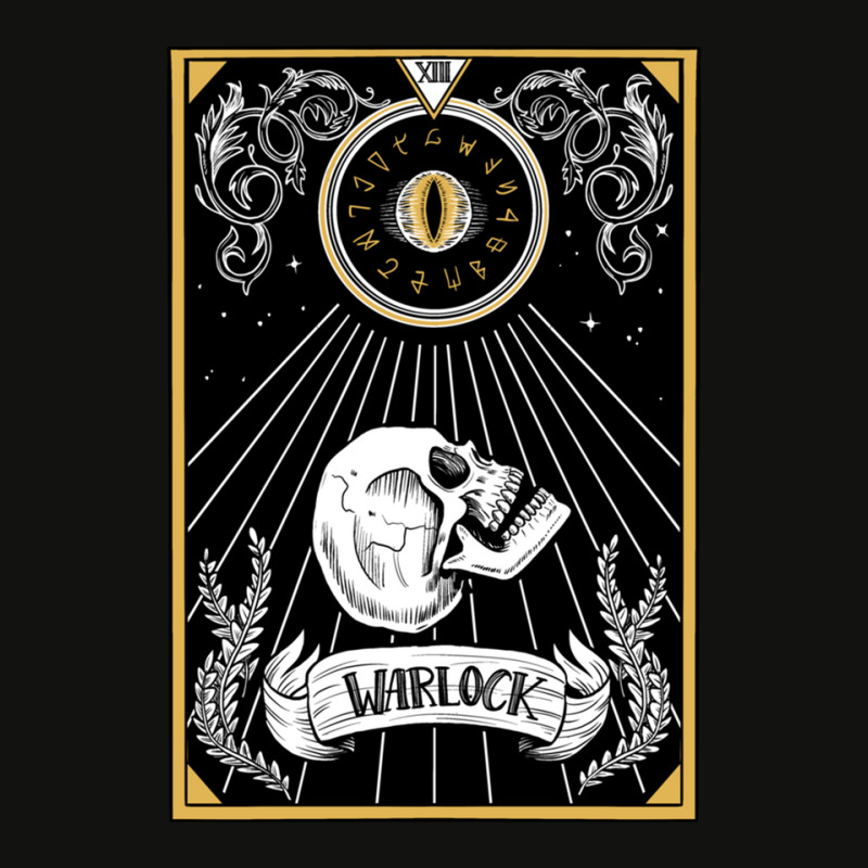 Dnd Warlock Tarot Scorecard Crop Tee by cm-arts | Artistshot