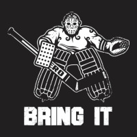 Ice Hockey Player Goalie T-shirt | Artistshot