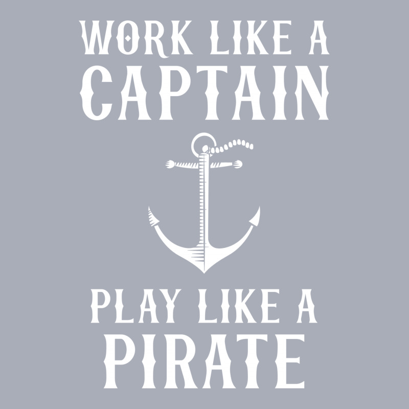 Work Like A Captain Play Like A Pirate Tank Dress | Artistshot