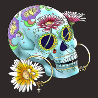 Mexican Skull Calavera Dia De Los Muertos The Day Of Dead T Shirt Racerback Tank | Artistshot