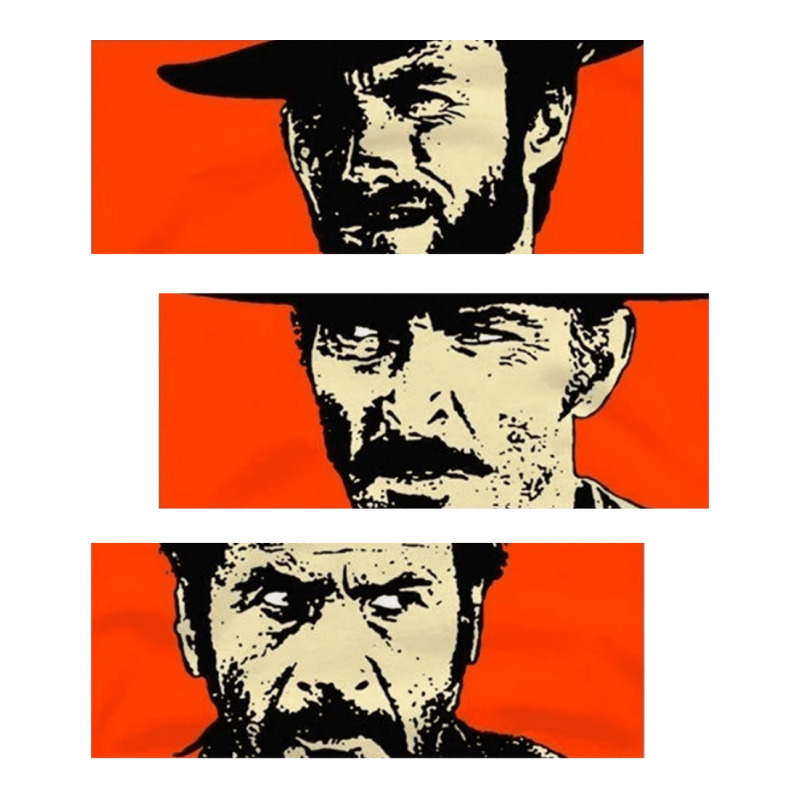 Custom The Good Bad Ugly, Good Bad Ugly, Elint Eastwood Cult Western, The Goo Sticker By