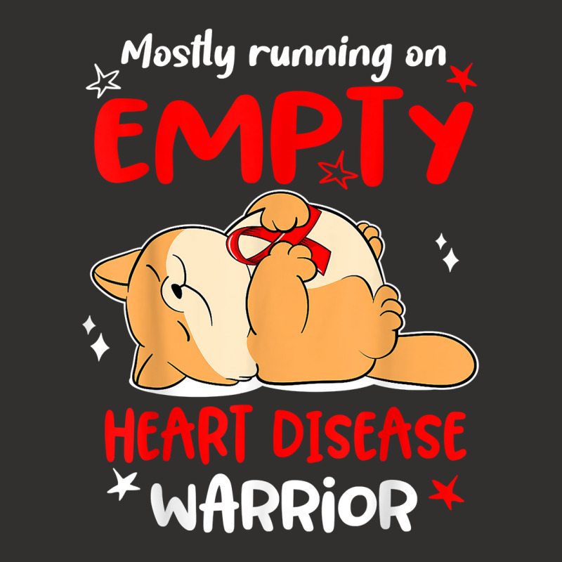 Mostly Running On Empty Heart Disease Warrior T Shirt Champion Hoodie by cm-arts | Artistshot