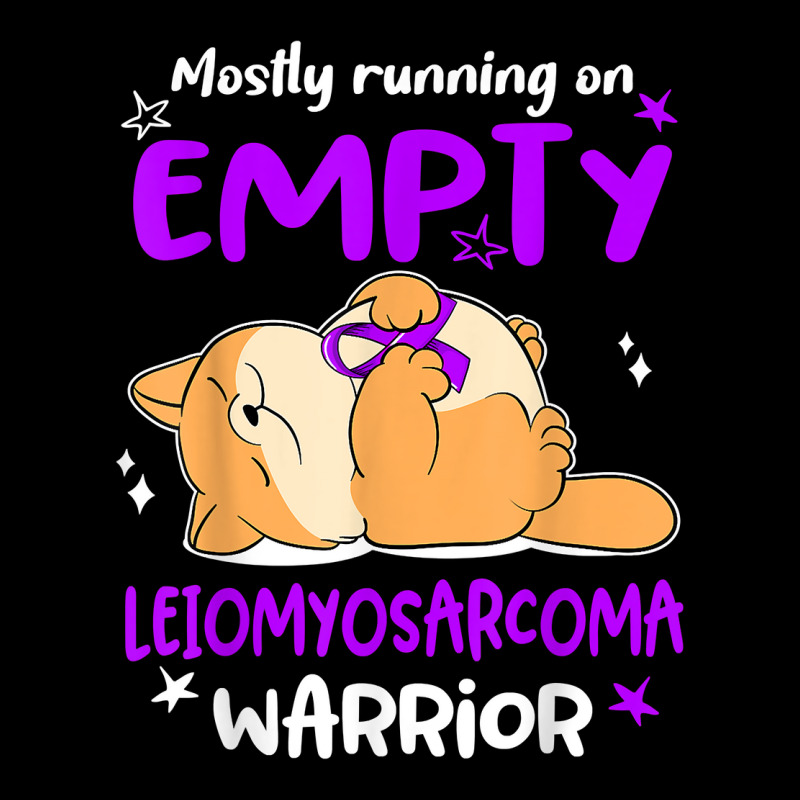 Mostly Running On Empty Leiomyosarcoma Warrior T Shirt Adjustable Cap by cm-arts | Artistshot