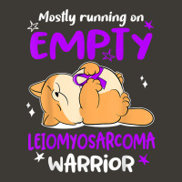 Mostly Running On Empty Leiomyosarcoma Warrior T Shirt Bucket Hat | Artistshot