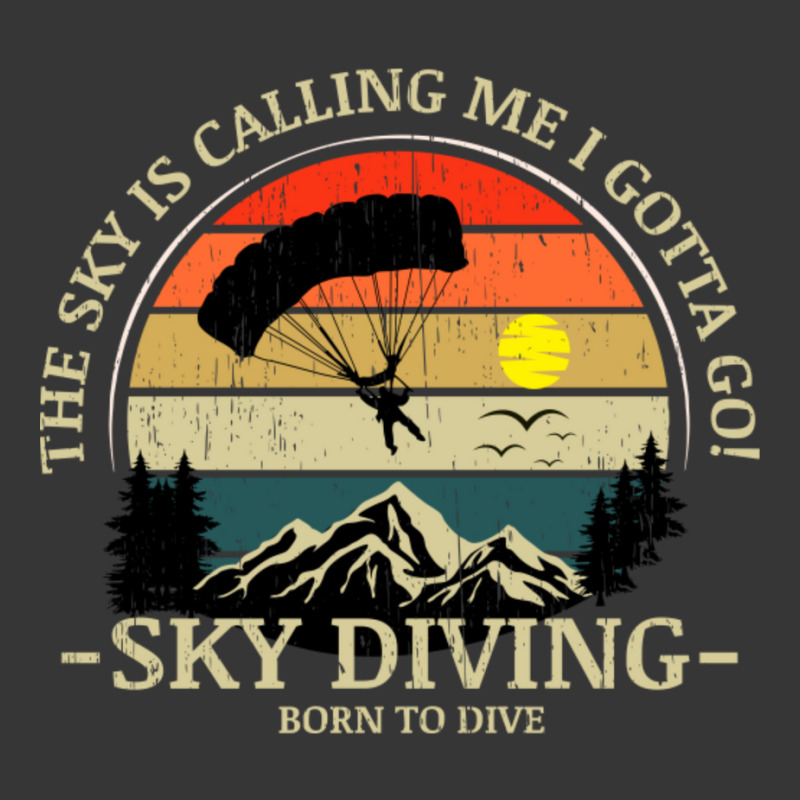 Skydiving Adventures Sky Is Calling Parachutes On Vintage Sunset Retro Toddler Hoodie by cm-arts | Artistshot