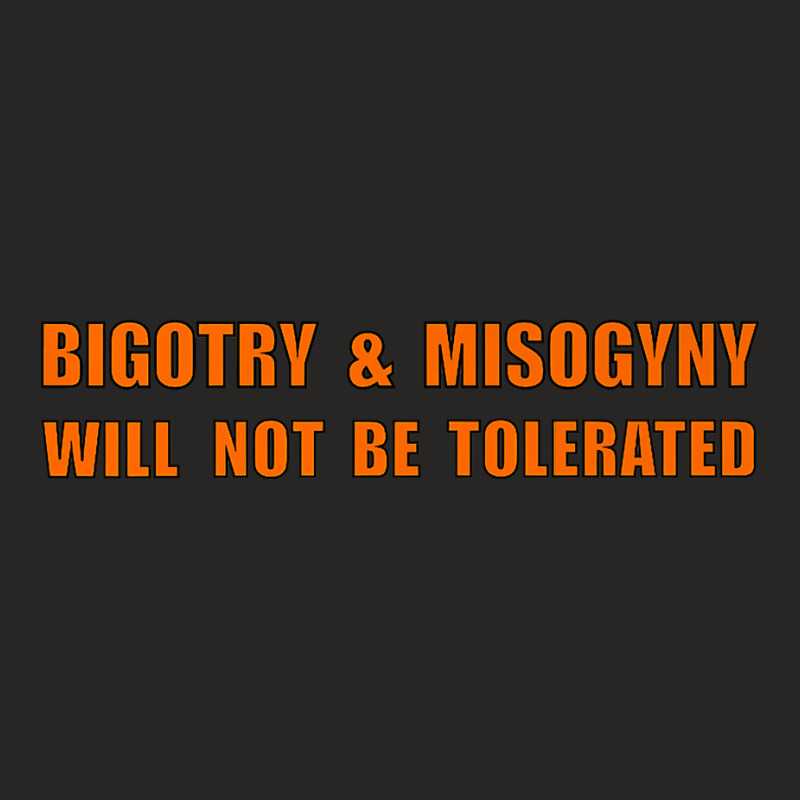 No Bigotry Or Misogyny Premium T Shirt Ladies Fitted T-Shirt by cm-arts | Artistshot