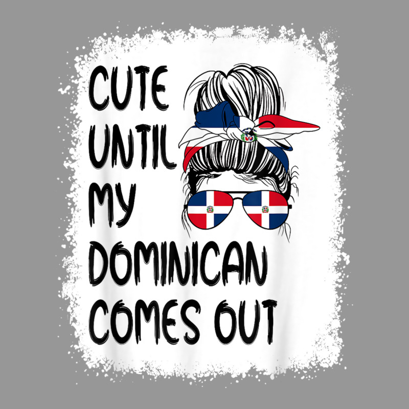 Funny Cute Until My Dominican Comes Out T Shirt Women's V-Neck T-Shirt by cm-arts | Artistshot