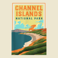 Channel Islands California Wpa National Parks Poster Retro T Shirt Cropped Hoodie | Artistshot