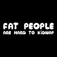 Fat People Are Hard To Kidnap Men's 3/4 Sleeve Pajama Set | Artistshot