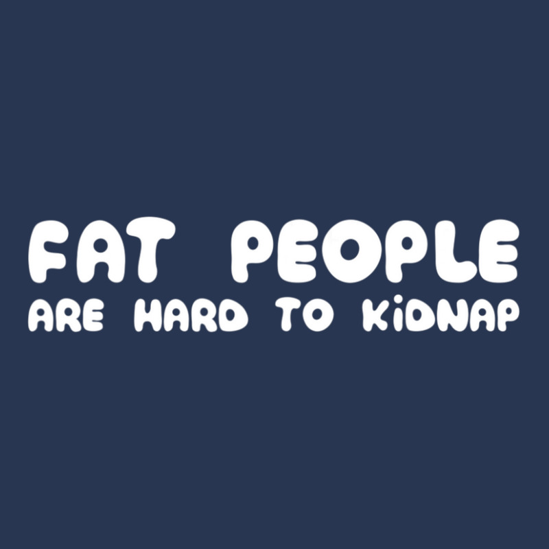 Fat People Are Hard To Kidnap Men Denim Jacket by cm-arts | Artistshot