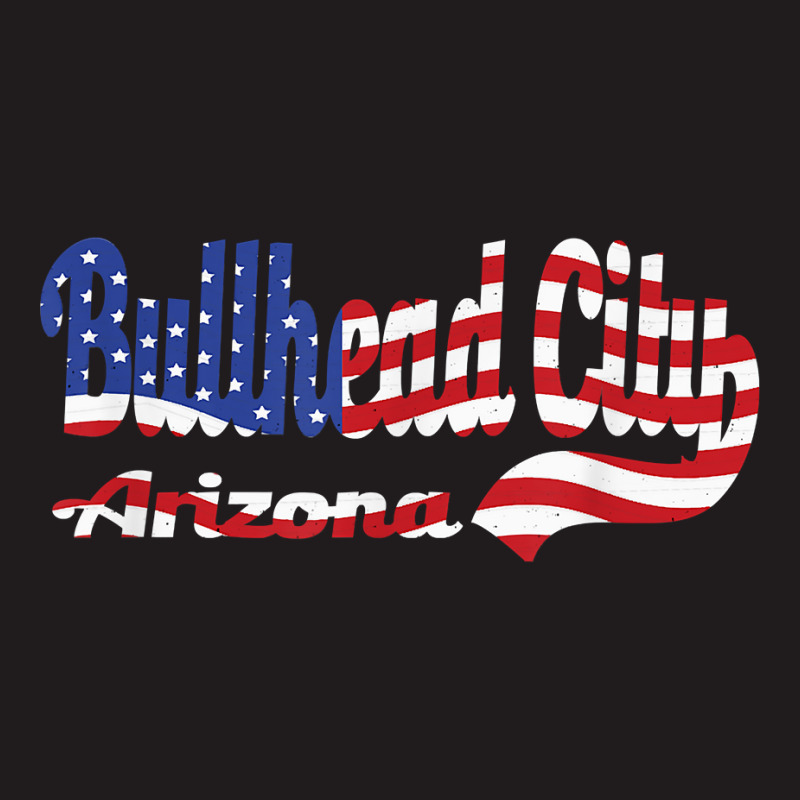 Bullhead City Arizona American Flag T Shirt Waist Apron | Artistshot