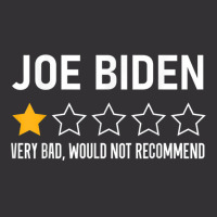 Funny Joe Biden 1 Star Review Very Bad Would Not Recommend T Shirt Vintage Short | Artistshot