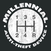 Millennial Anti Theft Device Manual Shift Funny T Shirt Women's Triblend Scoop T-shirt | Artistshot