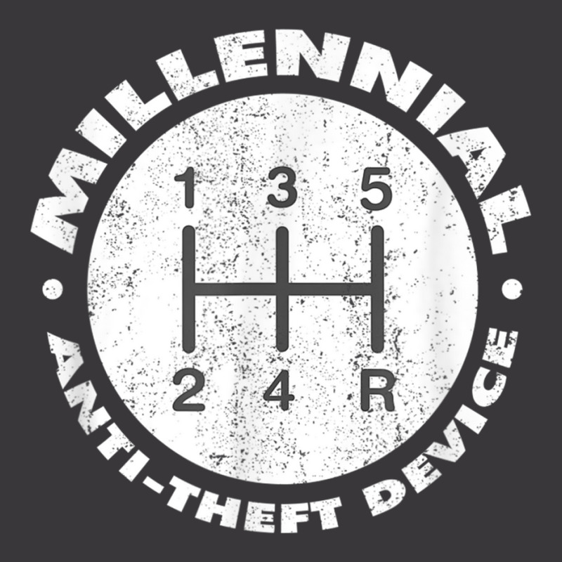 Millennial Anti Theft Device Manual Shift Funny T Shirt Ladies Curvy T-Shirt by cm-arts | Artistshot