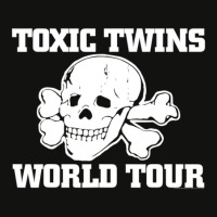 Toxic Twins World Tour Scorecard Crop Tee | Artistshot