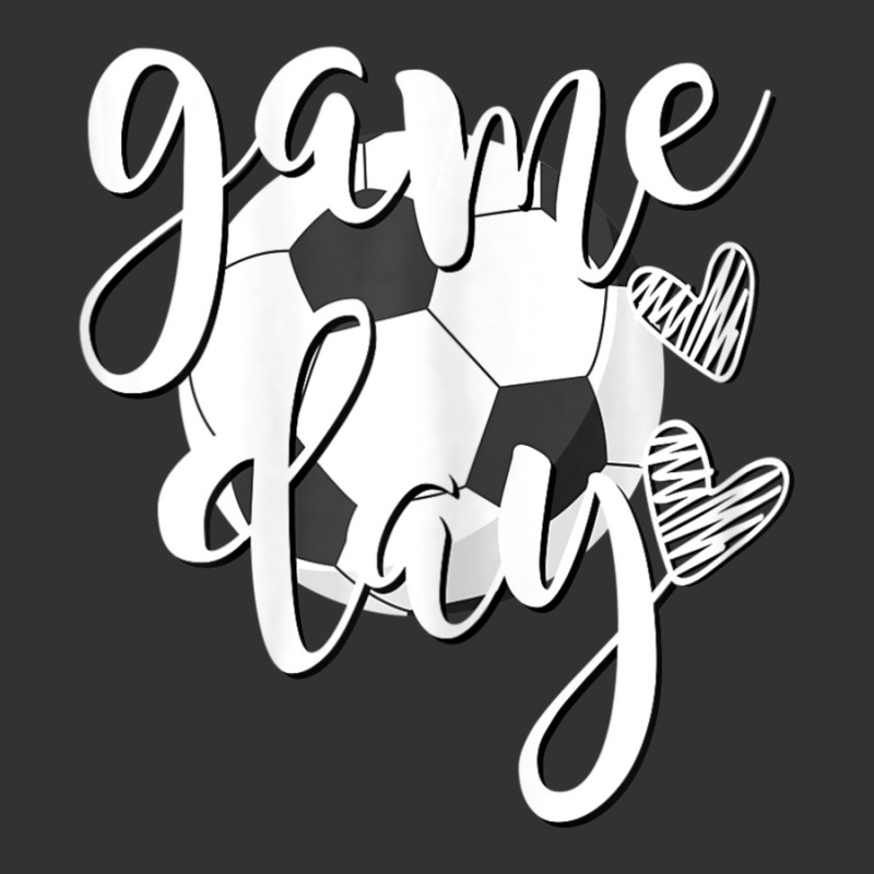 Game Day Soccer Ball With Hearts Soccer Mom Soccer Player Vintage Hoodie And Short Set by Koyanho62 | Artistshot