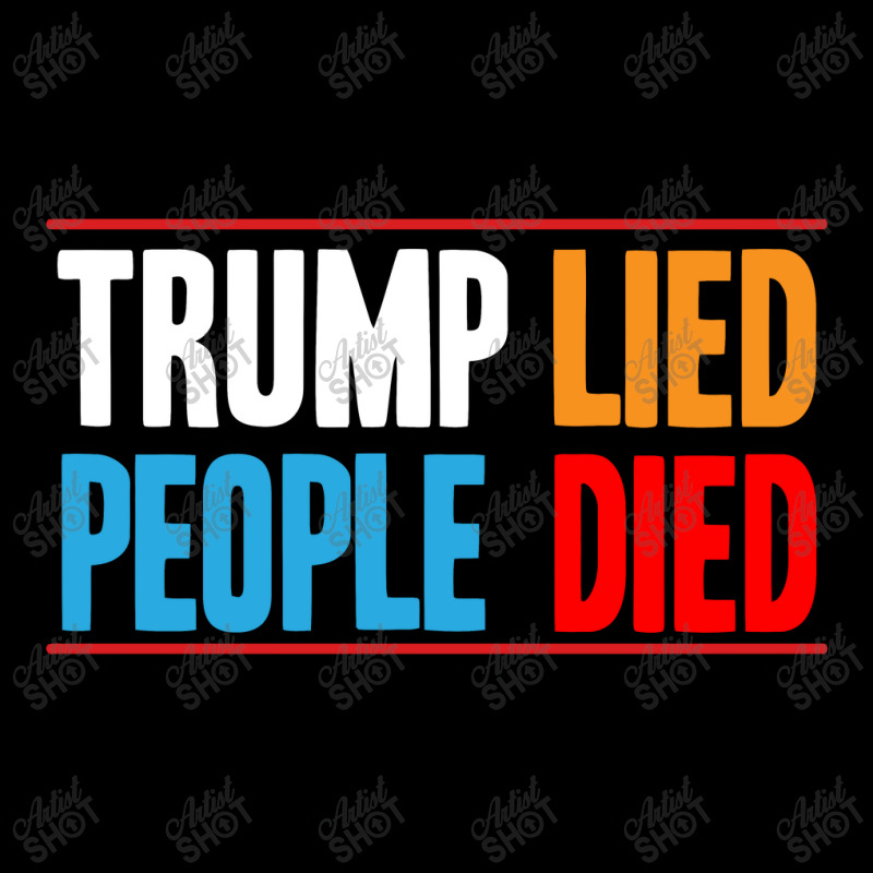 Trump Lied People Died Youth Zipper Hoodie by miriamdunca | Artistshot