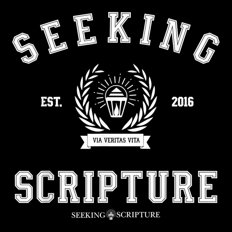 Collegiate Style Seeking Scripture Via Veritas Vita T Shirt Baby Tee by cm-arts | Artistshot