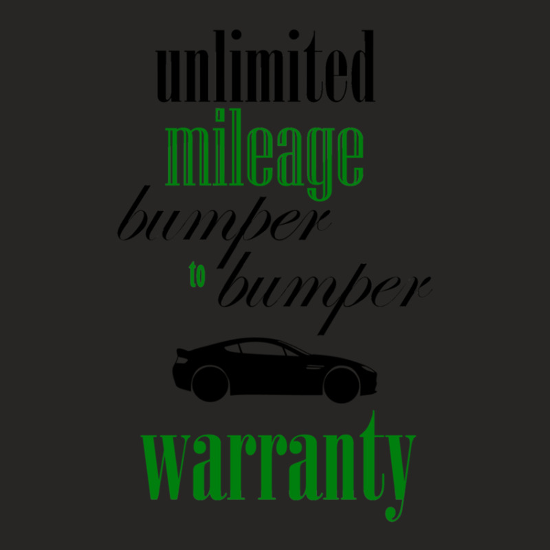 Bumper To Bumper Warranty Ladies Fitted T-Shirt by RickyRamshur | Artistshot