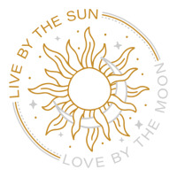 Live By The Sun Love By The Moon Wicca Pagan Solstice Pullover Hoodie Youth Zipper Hoodie | Artistshot