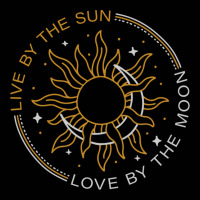 Live By The Sun Love By The Moon Wicca Pagan Solstice Pullover Hoodie Toddler 3/4 Sleeve Tee | Artistshot