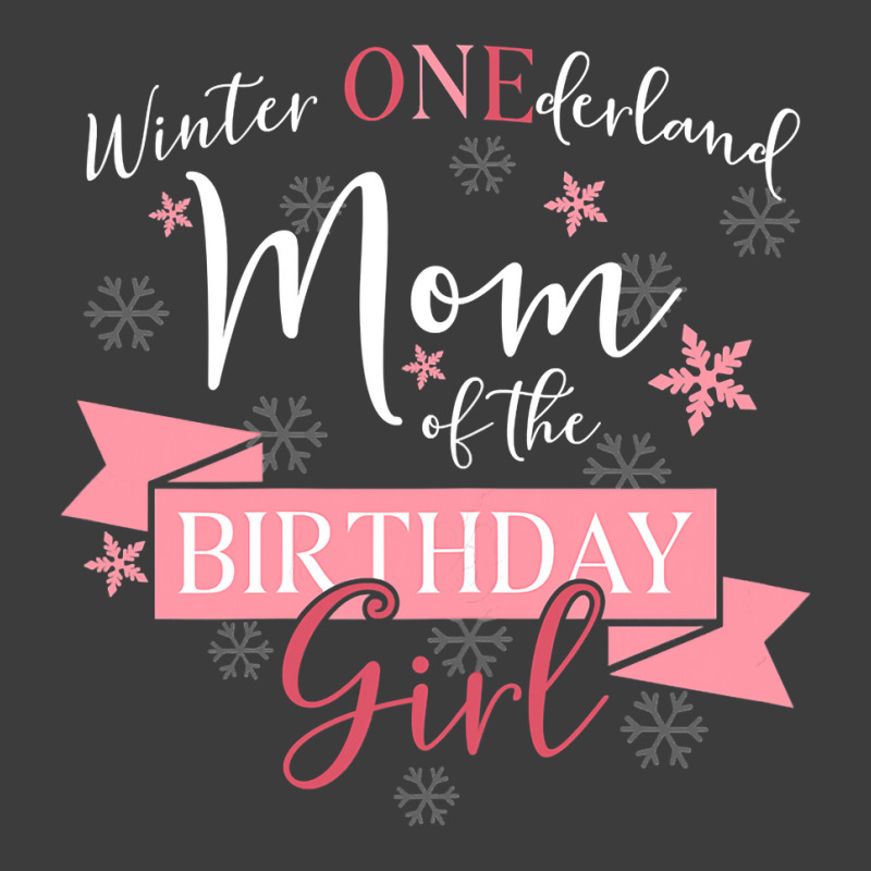 Womens Winter Onederland Mom Of The Birthday Girl Men's Polo Shirt | Artistshot