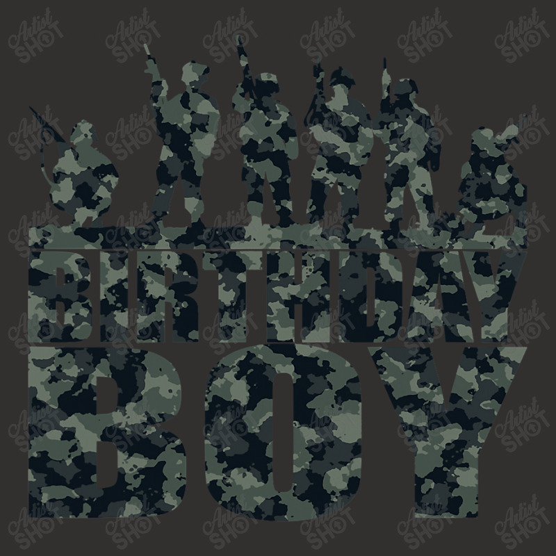 Birthday Boy Army Party Military Party Supplies Camo Green Champion Hoodie | Artistshot