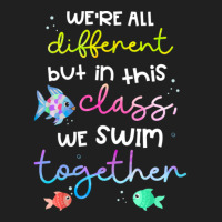 We're All Different But In This Class We Swim Together Ladies Polo Shirt | Artistshot