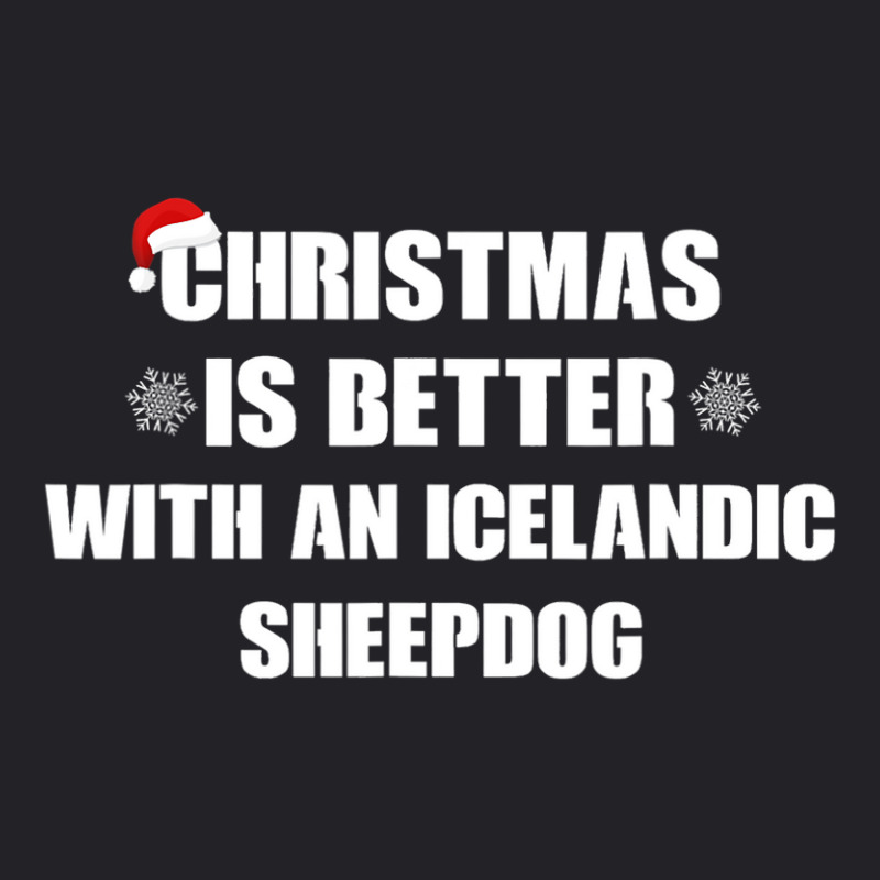 Christmas Is Better With A Icelandic Sheepdog Dog Youth Tee by Thanhhuong90 | Artistshot