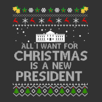 All I Want For Christmas Is A New President Ugly Baby Bodysuit | Artistshot