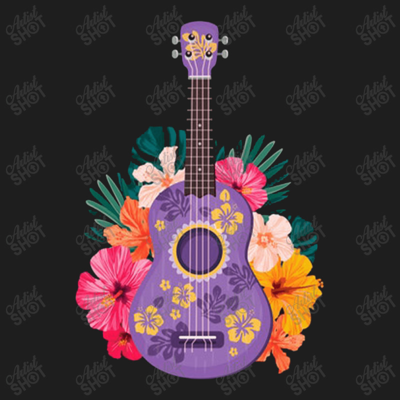 Ukulele Music Instrument Fan, Ukulele Music Instrument Fan Art, Ukulel Classic T-shirt by SHOODOD | Artistshot