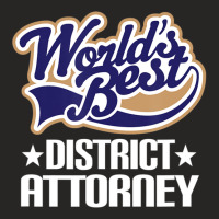 District Attorney Occupation Job Ladies Fitted T-shirt | Artistshot