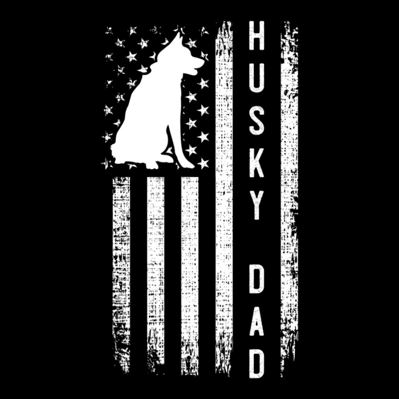 Mens Husky Lover Siberian Husky Dad American Flag Dog Lover Cropped Sweater by Konlasa6638 | Artistshot