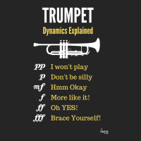 Trumpet Dynamics Explained   Trumpet Humour Unisex Hoodie | Artistshot