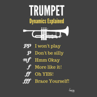 Trumpet Dynamics Explained   Trumpet Humour Vintage T-shirt | Artistshot