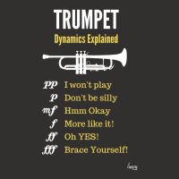 Trumpet Dynamics Explained   Trumpet Humour Champion Hoodie | Artistshot