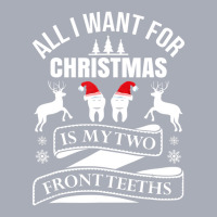 All I Want For This Christmas Is My Front Two Teeth Ugly Tank Dress | Artistshot