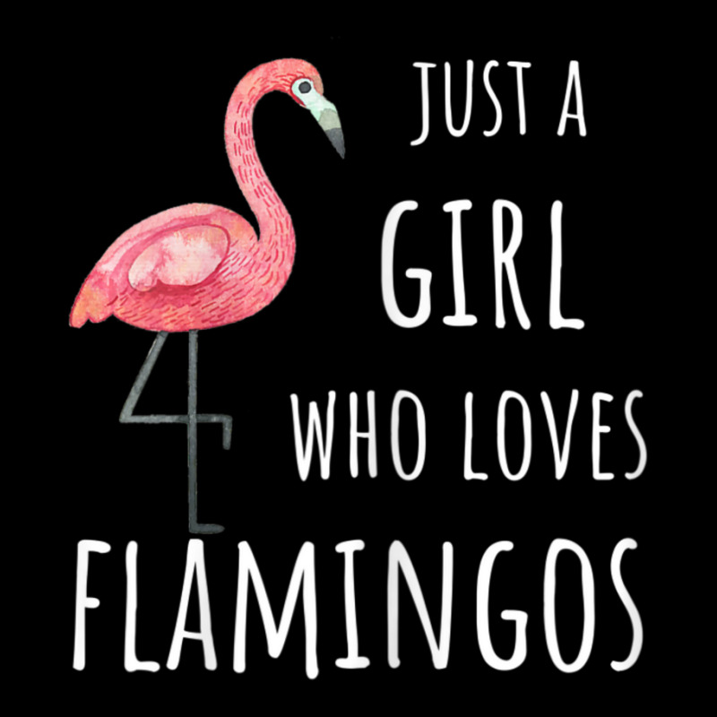 Funny Just A Girl Who Loves Flamingos Adjustable Cap | Artistshot