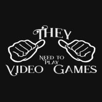 They Need To Play Video Games. Face Mask Rectangle | Artistshot