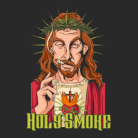 Funny Marijuana Cannabis Jesus Holy Smoke Printed Hat | Artistshot