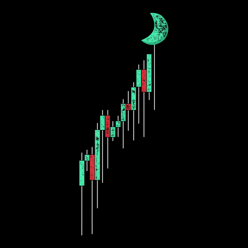 Crypto Trading Hodl Vintage Stock Chart To The Moon Adjustable Cap by cm-arts | Artistshot