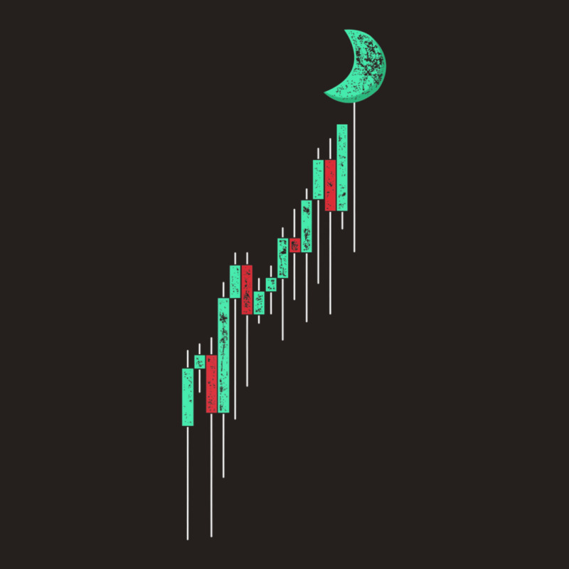 Crypto Trading Hodl Vintage Stock Chart To The Moon Tank Top by cm-arts | Artistshot