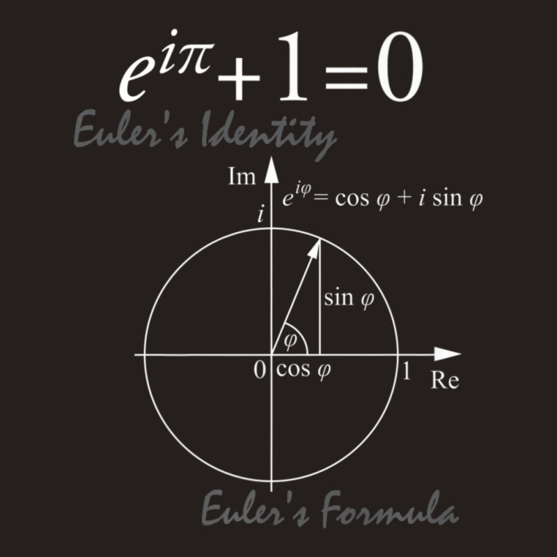 Euler's Identity Euler's Formula For Math Geeks Tank Top | Artistshot