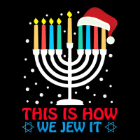 Funny Hanukkah Jewish This Is How We Jew It Challah Day Fleece Short | Artistshot