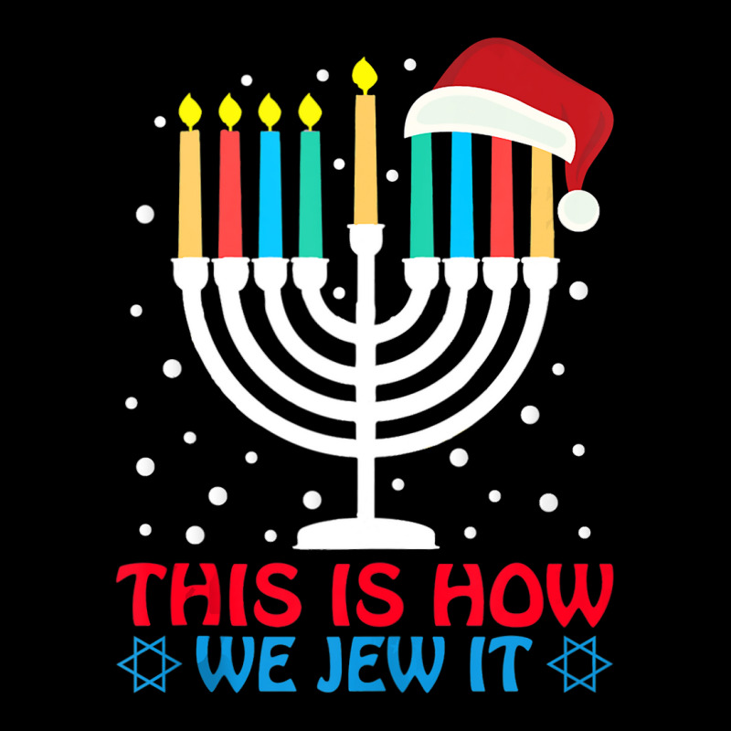 Funny Hanukkah Jewish This Is How We Jew It Challah Day Fleece Short | Artistshot