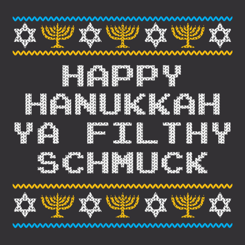 Funny Jewish Hanukkah Ya Filthy Schmuck Vintage Hoodie | Artistshot